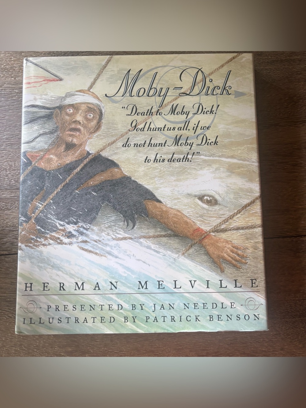 Moby Dick by Herman Melville Illustrated by Patrick Benson